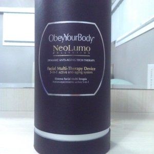 NEOLUMO ObeyYourBody FACIAL MULTI-THERAPY DEVICE-5 IN 1 ACTIVE ANTI-AGING SYSTEM